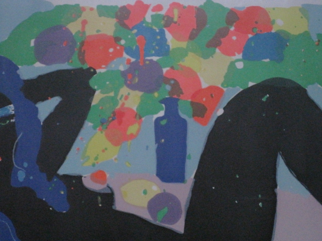 Walasse Ting (1929-2010) litho "black nude & flowers" handgesigneerd kopen? Bied vanaf 1!