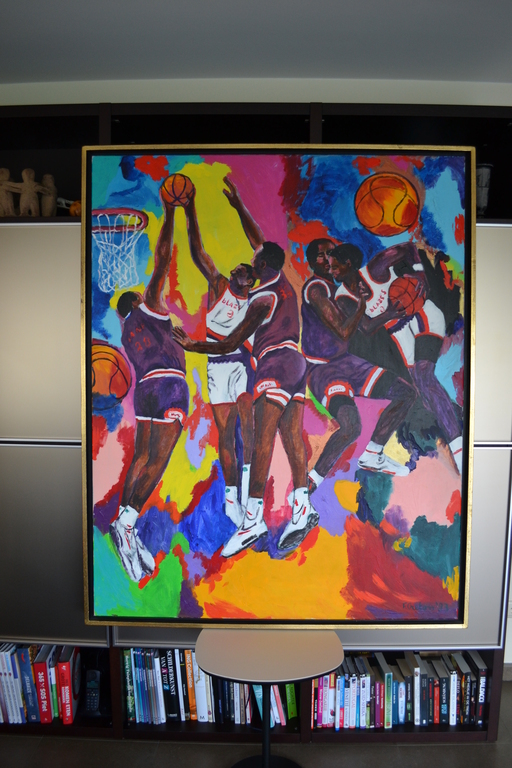Basketbal tafereel kopen? Bied vanaf 1100!