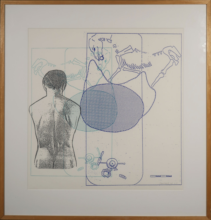 Anne Semler: Zeefdruk, Z.T. - Ingelijst (Groot) kopen? Bied vanaf 1!