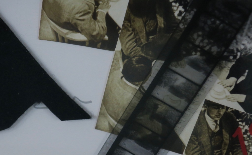 Hans Richter: Collage op transparante folie, Vormittagsspuk - Ingelijst  kopen? Bied vanaf 350!