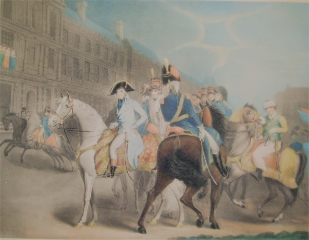 Bonaparte Reviewing the Consular Guards - naar John James Masquerier - 1802 kopen? Bied vanaf 85!