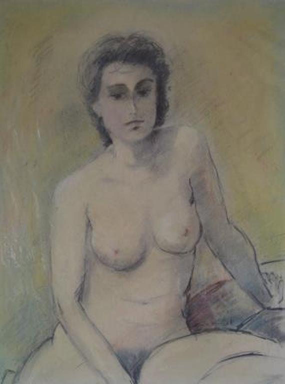 Jaap van Veen, naakt pastel 50 x 60 - 1978 kopen? Bied vanaf 50!