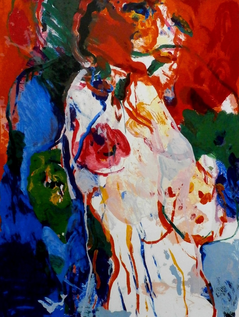 Kees van Bohemen - Zeefdruk- Naakt kopen? Bied vanaf 75!