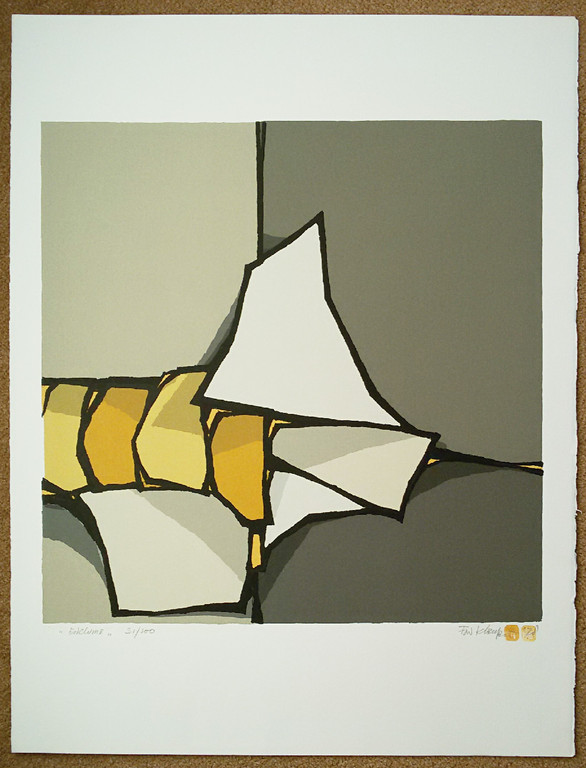 Fon Klement - Enclume, hoogdruk boardsnede kopen? Bied vanaf 220!