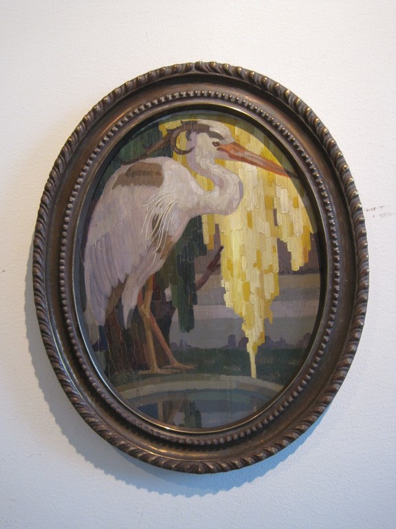 H.J.Eshuys 1888-1967 Rotterdam Kubisme 1915 olieverf "Oijevaar" verkocht voor € 220!
