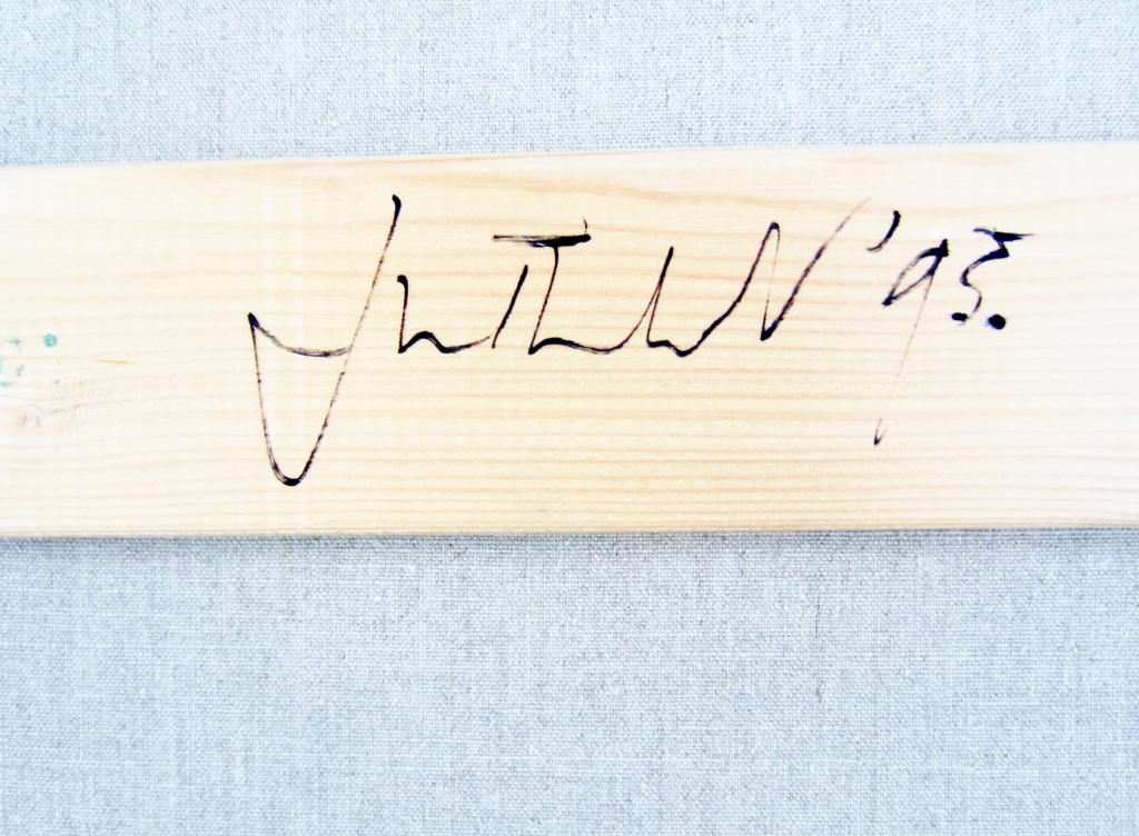 Rik Fernhout (1959) - Olieverf en materie op doek - gesigneerd - 1995 kopen? Bied vanaf 1!