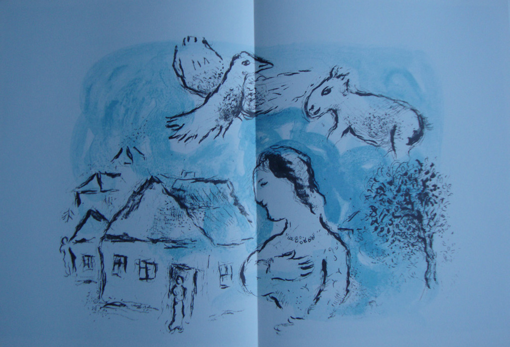 laatste kans: Marc Chagall: orig. litho in complete DLM nr 225 verkocht voor € 150!