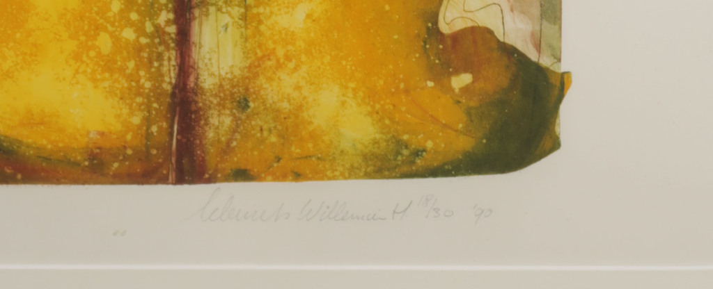 Willemien Holterman: Ets, Z.T. - Ingelijst kopen? Bied vanaf 1!