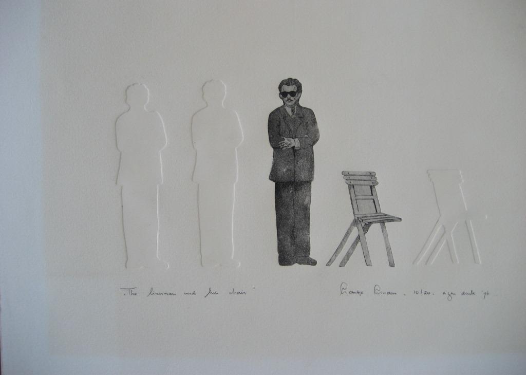 Leentje Linders:ets,"The linesman and his chair" kopen? Bied vanaf 45!