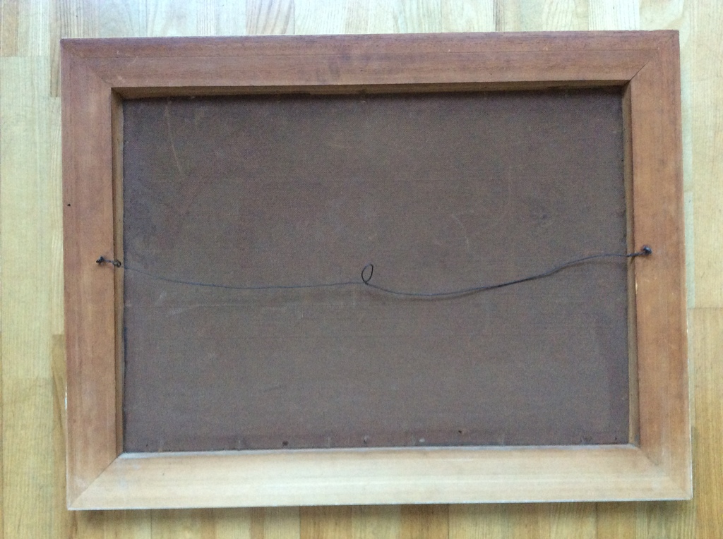 Onbekende kunstenaar - Jardin de Luxembourg, olieverf op paneel, gelijst kopen? Bied vanaf 75!