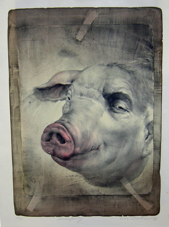 Oldrich Kulhanek, kleurenlitho verkocht voor € 71!