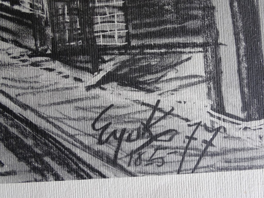 Onduidelijk, litho, Onbekend kopen? Bied vanaf 1!