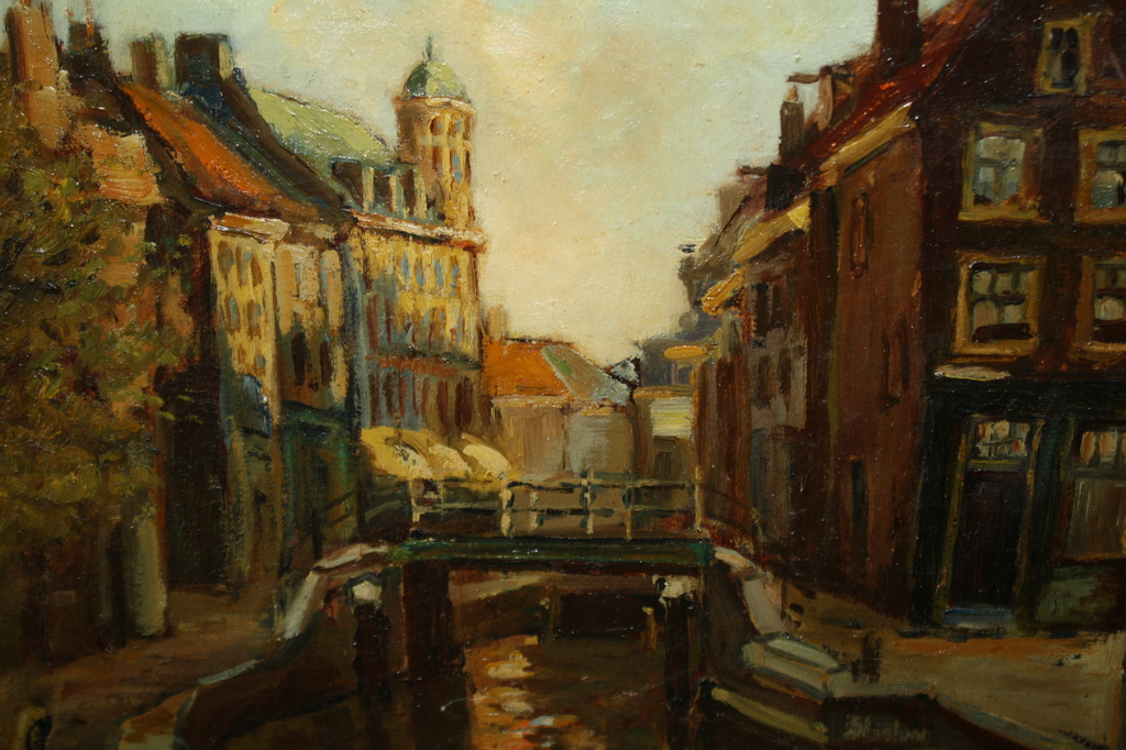 STADSGEZICHT door CORNELIS DE BRUIN kopen? Bied vanaf 150!