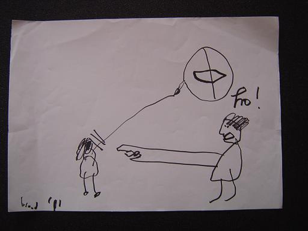 Herman Brood , Marker op papier 1991. verkocht voor € 125!