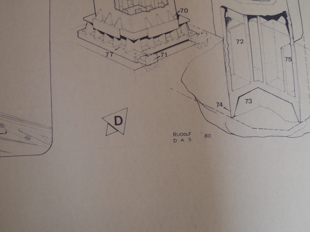 Rudolf Das - originele bouwtekening Willemsbrug Rotterdam kopen? Bied vanaf 1!