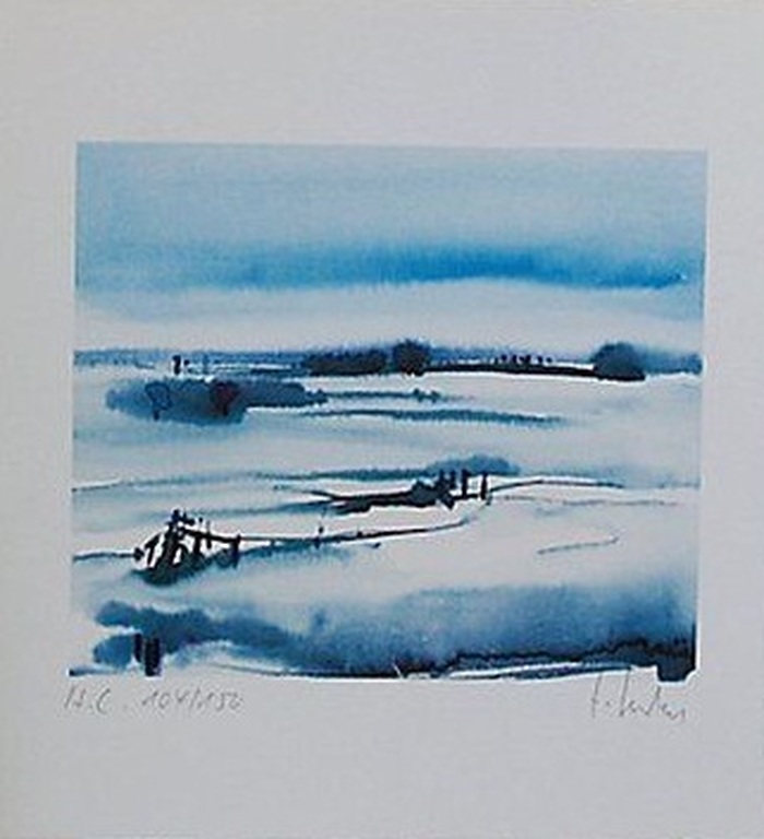 "Artists of the World", o.a. Müller: Vier lithografien, diverse voorstellingen kopen? Bied vanaf 20!