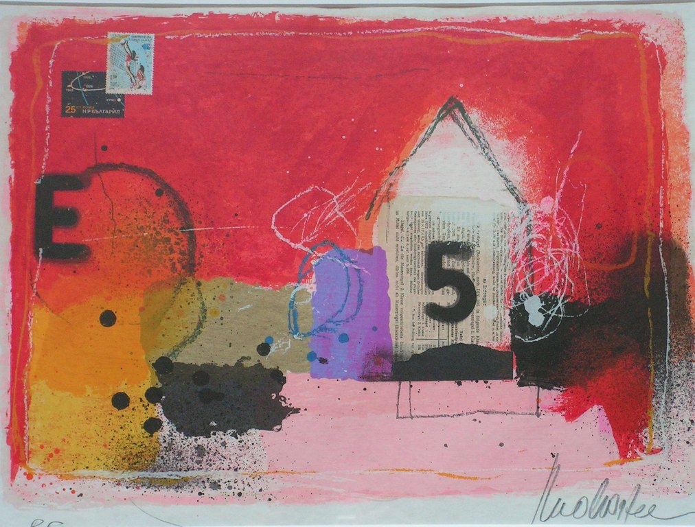 Theo Koster  -  zeefdruk  -  Travellinmg 5 kopen? Bied vanaf 50!