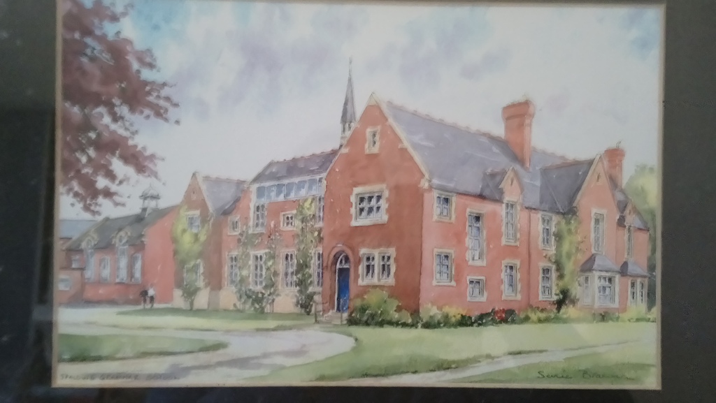 SARIA BRAMMA; aquarel; SPALDING GRAMMAR SCHOOL kopen? Bied vanaf 1!