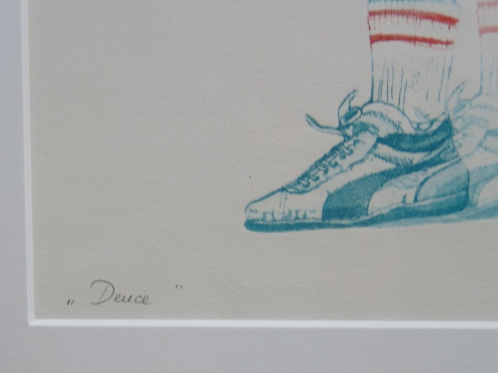 Leentje Linders: Kleurenets, Duece - Ingelijst Groot kopen? Bied vanaf 50!