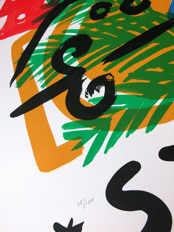 Stefan Szczesny, 'Una fiesta para los ojos‘, gesigneerde kleurenlitho, 2002  kopen? Bied vanaf 175!