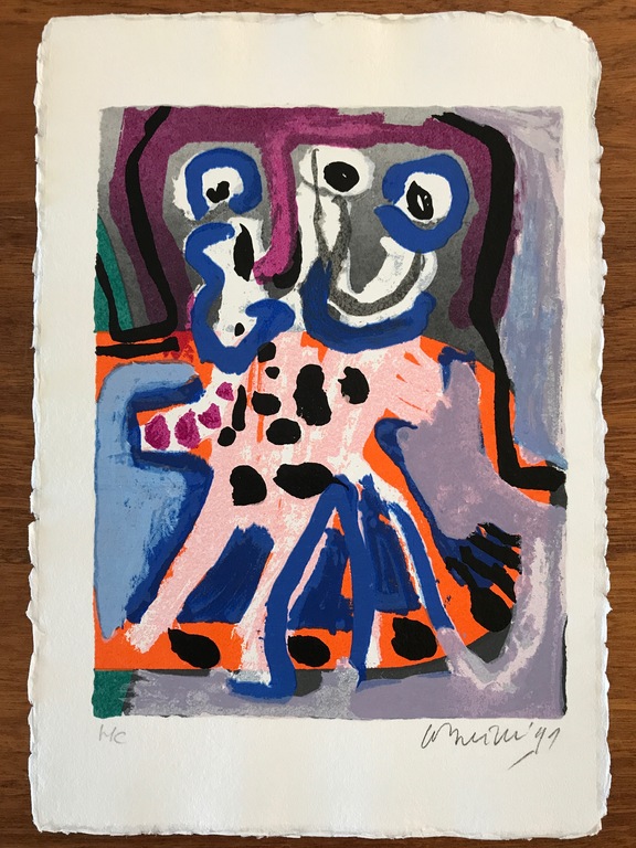 Corneille - Gesigneerde Zeefdruk HC  kopen? Bied vanaf 85!