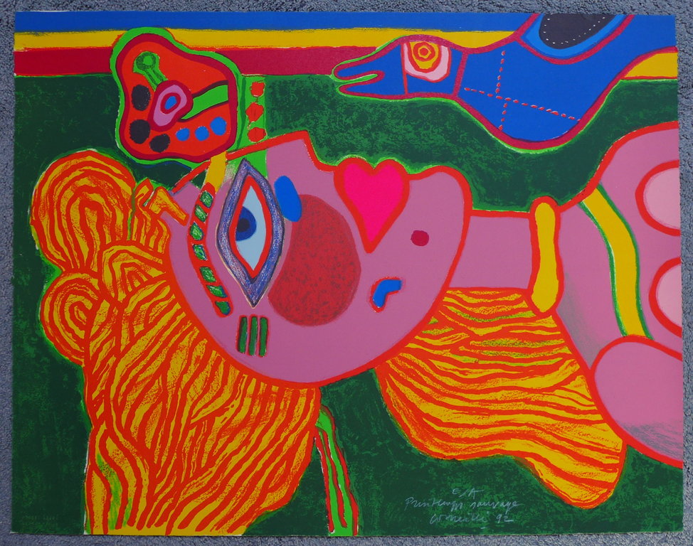 Corneille, litho uit 1992 kopen? Bied vanaf 250!