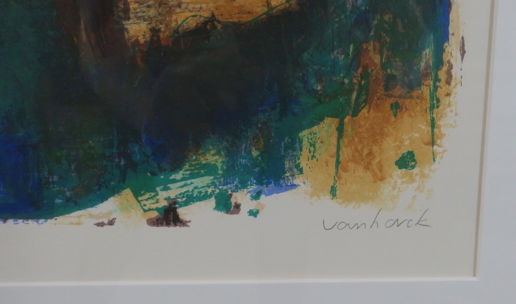 Hans Vanhorck: Zeefdruk, The light within - Ingelijst kopen? Bied vanaf 50!