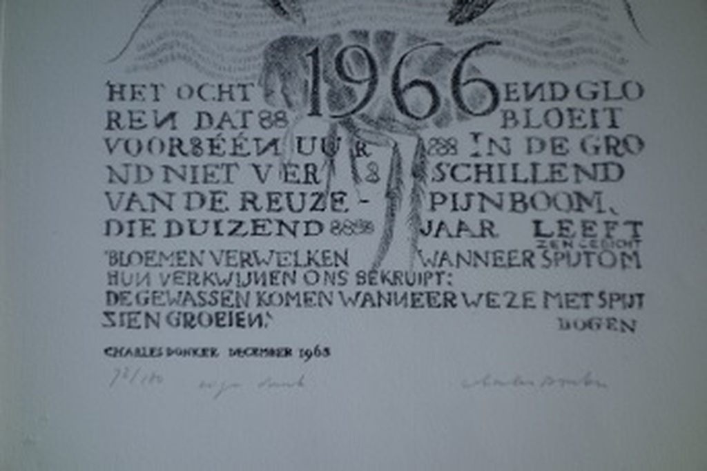 Charles Donker, compositie met tekst. kopen? Bied vanaf 30!