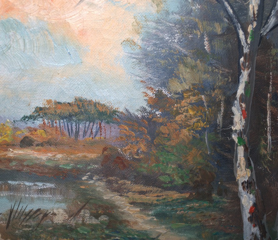 't Gooi - ingelijst olieverf op doek, incl boek kopen? Bied vanaf 1!