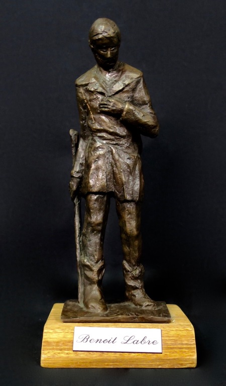 Onbekend ongesigneerd: Brons in houten kist, Benoit Labre kopen? Bied vanaf 1!