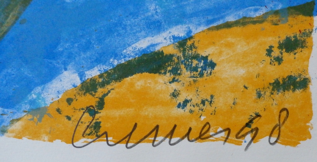 Jan Cremer - zeefdruk: L'histoire des Coeurs IV- 1998 kopen? Bied vanaf 225!