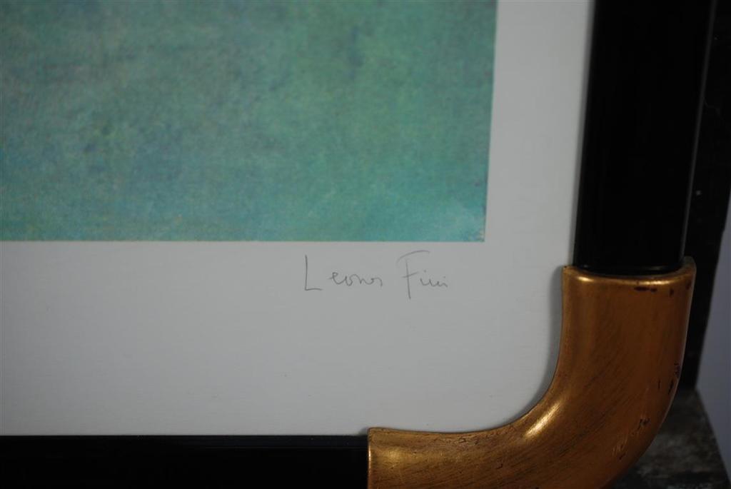 FINI LEONORE ZEER  MOOIE LITHO "POES" kopen? Bied vanaf 125!