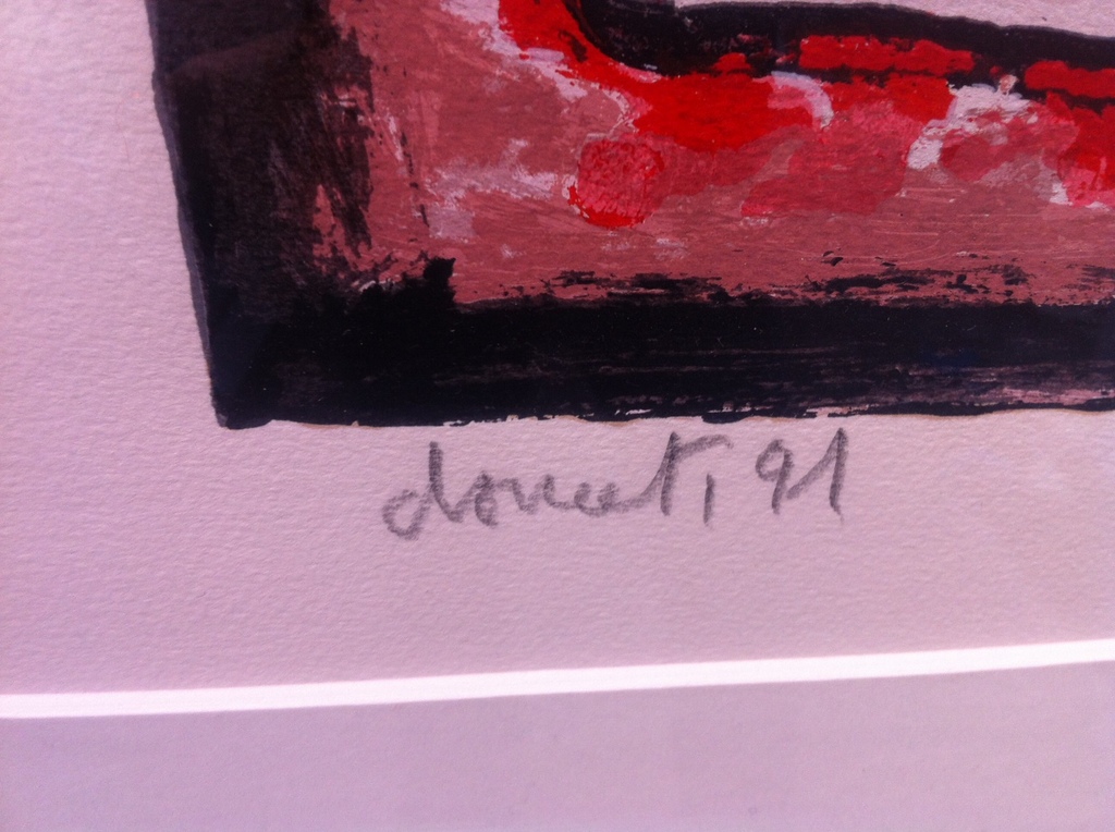 Mooie zeefdruk van Jacques Doucet. 95 x 116 cm kopen? Bied vanaf 150!