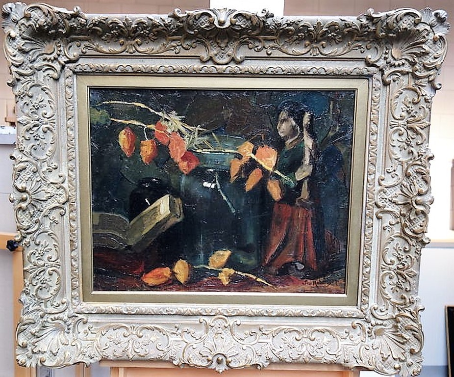 Susanne (Suze) Bisschop Robertson (1855 - 1922) , een stilleven verkocht voor € 600!