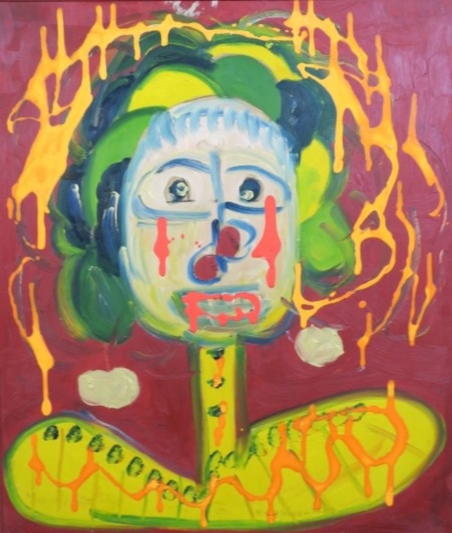 Meertje Kaal: Olieverf en Acryl op board, Verpleegster - Ingelijst kopen? Bied vanaf 1!