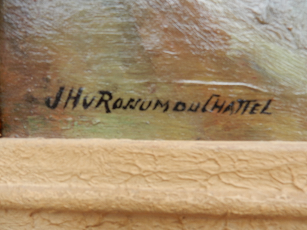 Jan Hendrik van Rossum du Chattel, stilleven, bloemen in vaas, met gember poot. kopen? Bied vanaf 150!