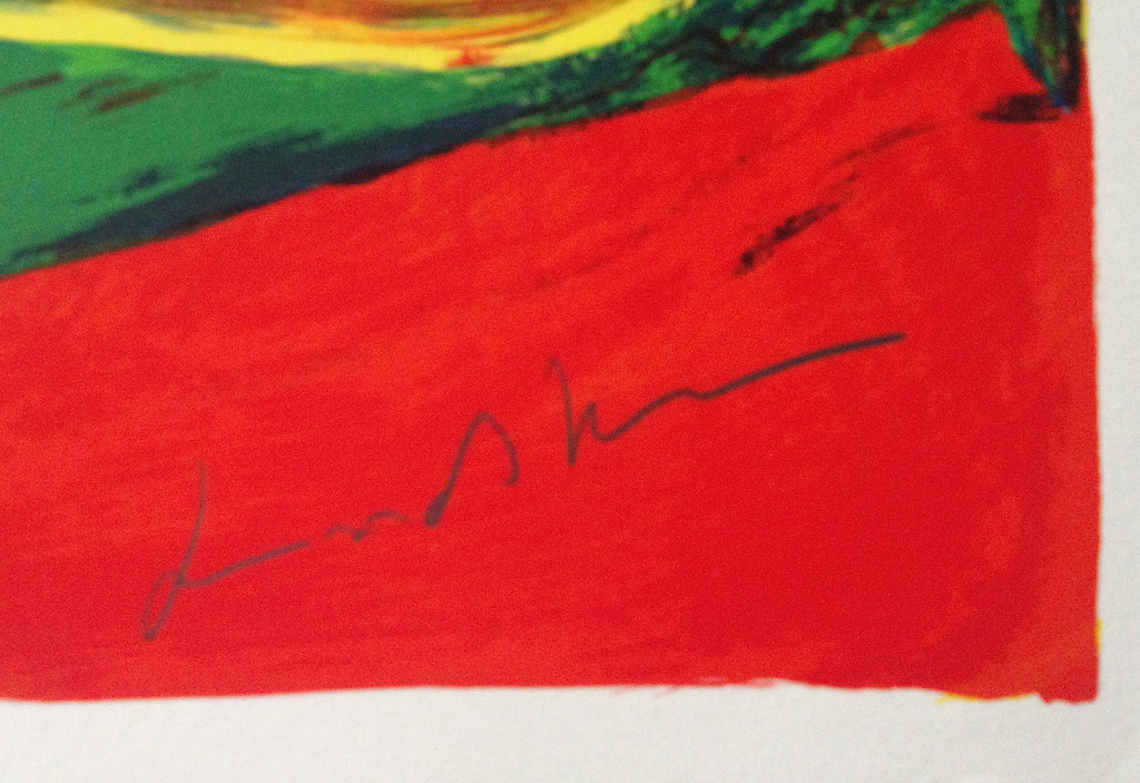 Bengt Lindstom - Zeefdruk, gesigneerd en genummerd kopen? Bied vanaf 189!