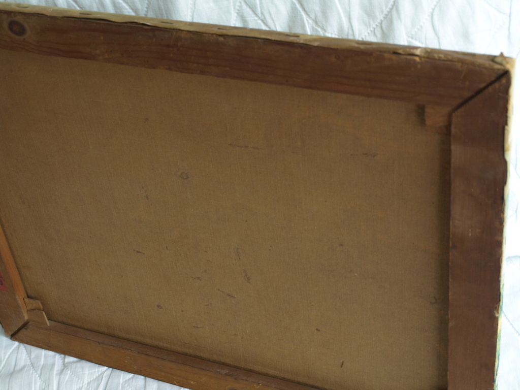 Onbekende kunstenaar : Olieverf op doek - Boerenlandschap – 1952  kopen? Bied vanaf 1!