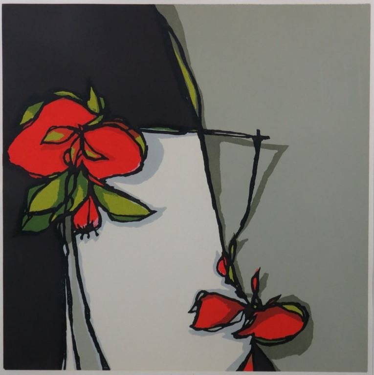 Fon Klement: Boarddruk, zonder titel -Ingelijst (groot) kopen? Bied vanaf 150!