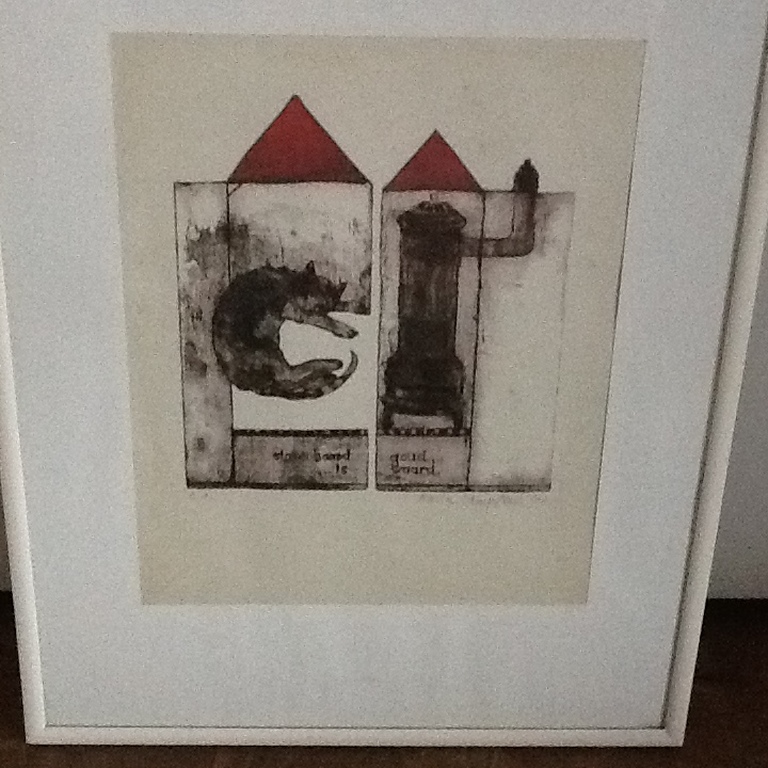 Karin Campfens : Kleurenlitho, ingelijst en handgesigneerd kopen? Bied vanaf 15!