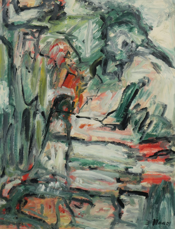 Pieter Haan: Acryl op papier, Z.T. - Ingelijst kopen? Bied vanaf 50!