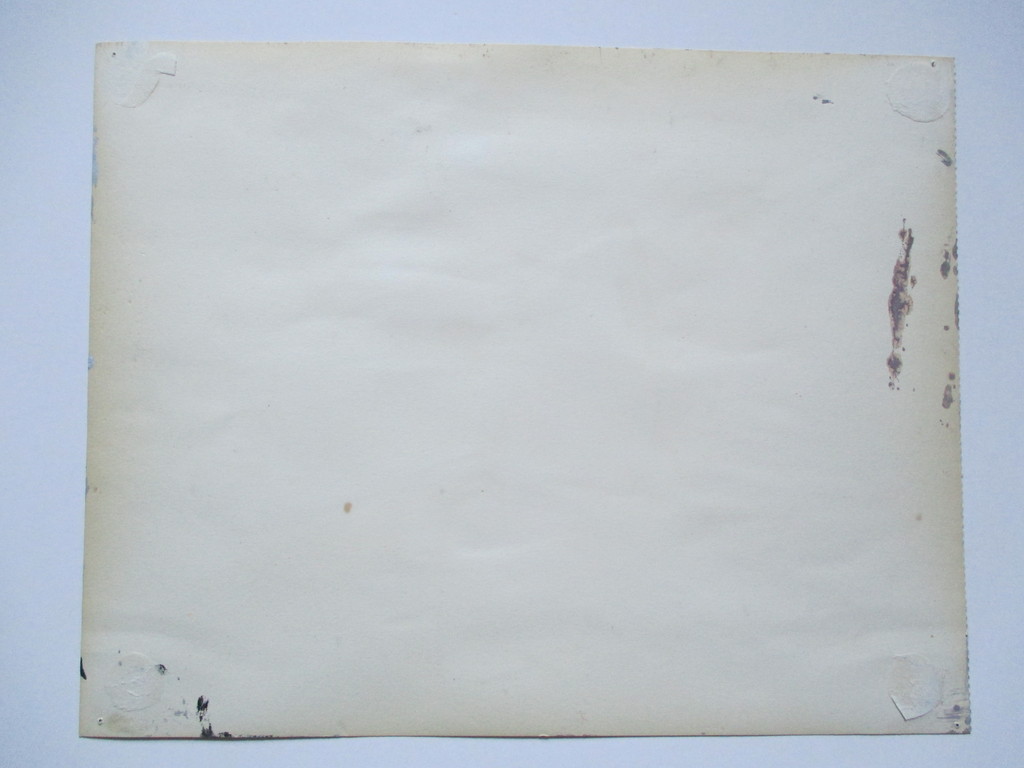 Onbekend, Abstract schilderij op papier kopen? Bied vanaf 15!
