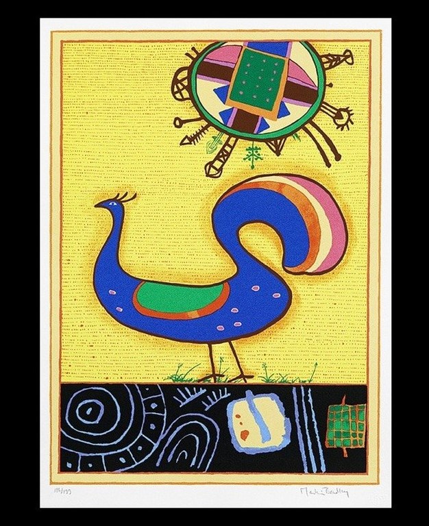 Martin Bradley: Zeefdruk, Morning Cockerel kopen? Bied vanaf 50!