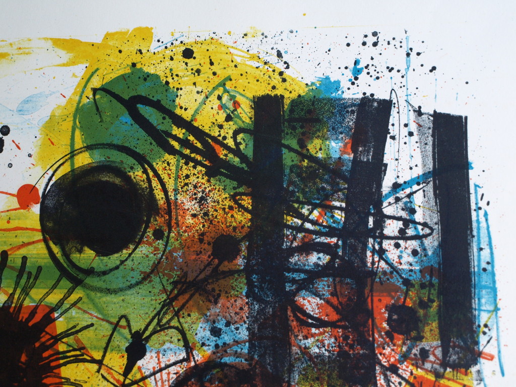 Sam Middleton : Litho – Zonder titel – Gesigneerd – 1965 – Prent 190 kopen? Bied vanaf 75!