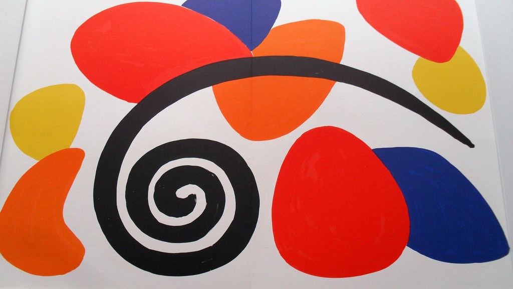 Alexander Calder- originele litho uit de Derriere le miroir nr.173/ 1968 kopen? Bied vanaf 95!