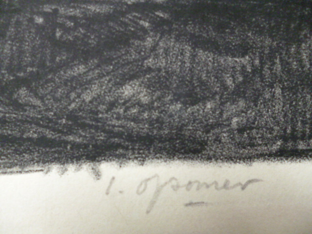 Isidore Opsomer - litho - Kerk te Katwijk aan Zee kopen? Bied vanaf 65!