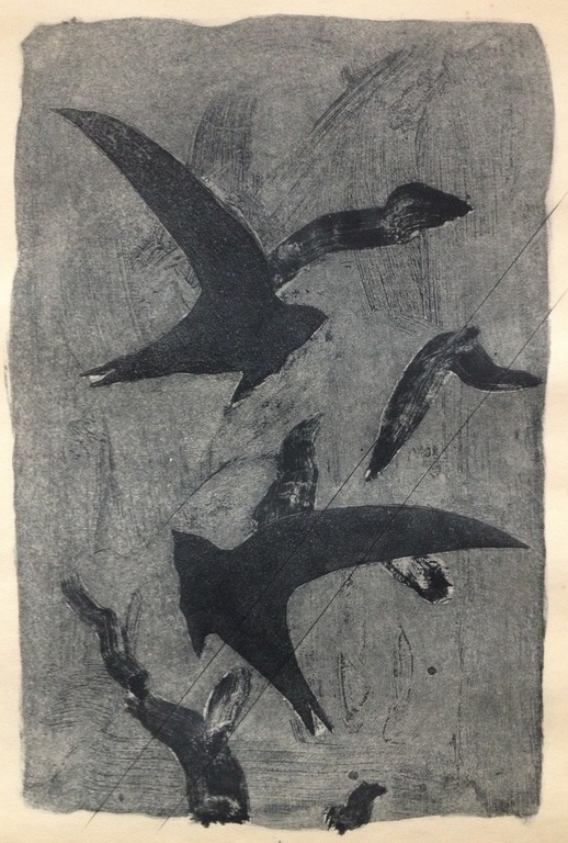 Georges Braque (1892-1963) - Roofets - 'Birds in Flight' verkocht voor € 40!
