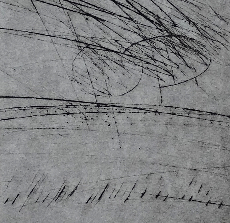 Ko Oosterkerk, Tussen het gras, ets,1983 kopen? Bied vanaf 1!