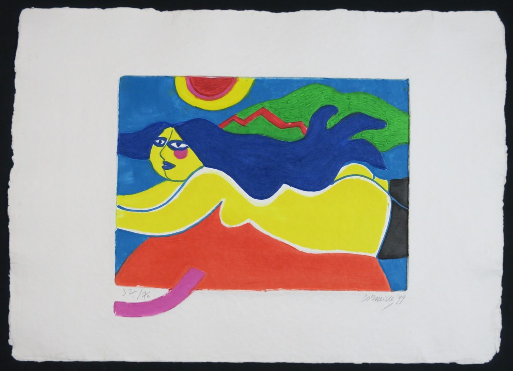 Corneille: Aquagravure op handgeschept papier, Z.T. kopen? Bied vanaf 300!