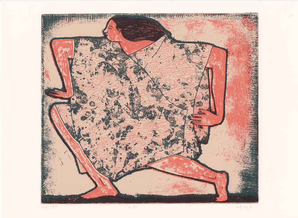 Mark Visione - Wanderer's Song - Gesigneerde zeefdruk - 1987 kopen? Bied vanaf 20!